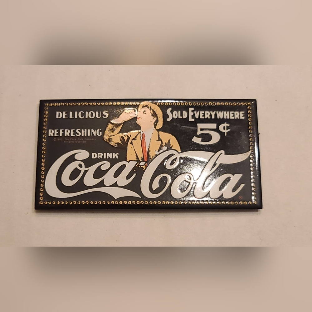 Vintage Coca-Cola 5 Cents Refrigerator Magnet